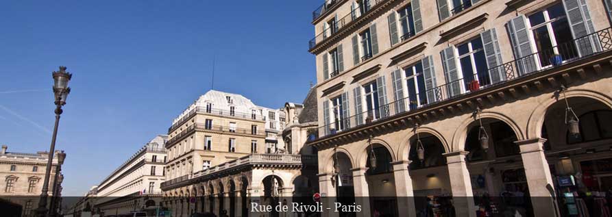 Rue de Rivoli  Paris 